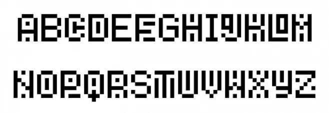 Savior3 Шрифта ВЕРХНИЙ