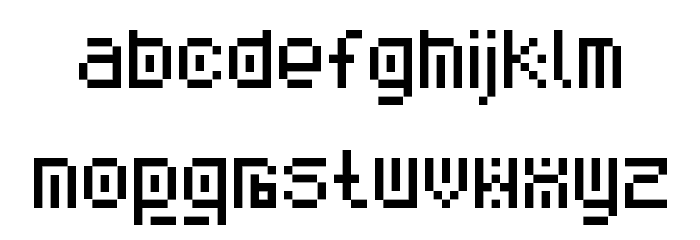 Savior3 Font LOWERCASE