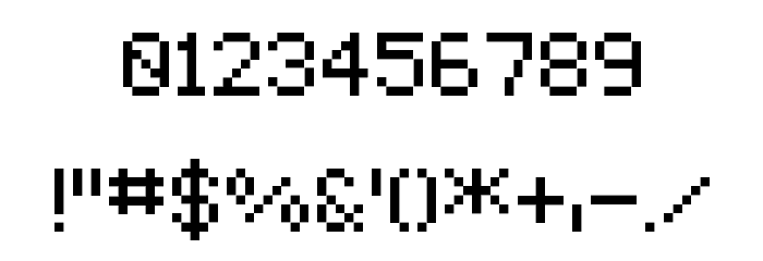 Savior4 Font OTHER CHARS