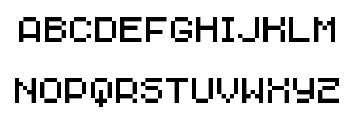 Savior4 Font LOWERCASE