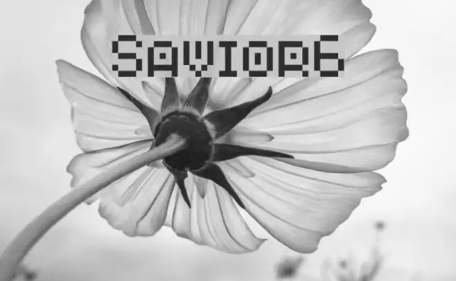 Savior6 Font examples