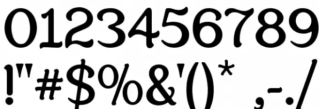 Savor Font OTHER CHARS