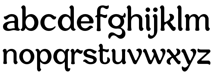Savor Font LOWERCASE
