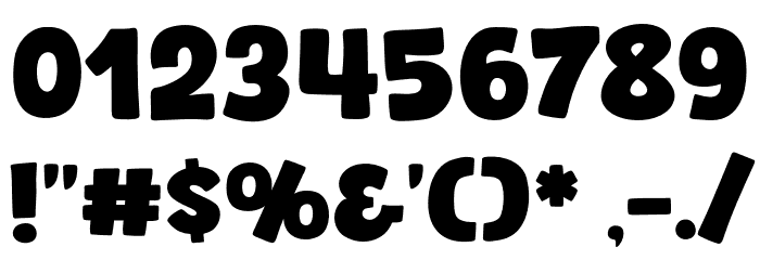 Savory Curry Font OTHER CHARS