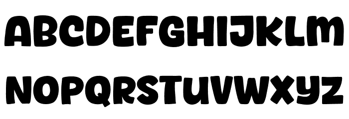 Savory Curry Font LOWERCASE