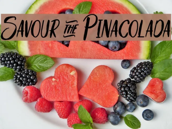 Savour&Pinacolada Example 3