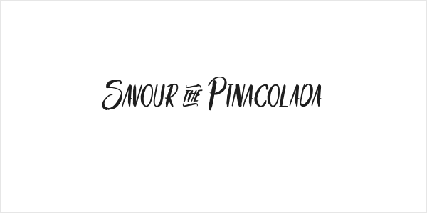 Savour&Pinacolada Logo