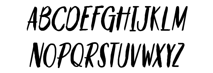 Savour&Pinacolada Font LOWERCASE