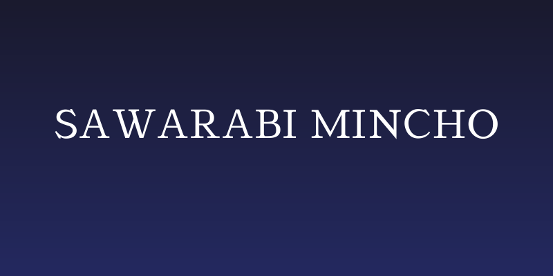 Sawarabi Mincho Social Header