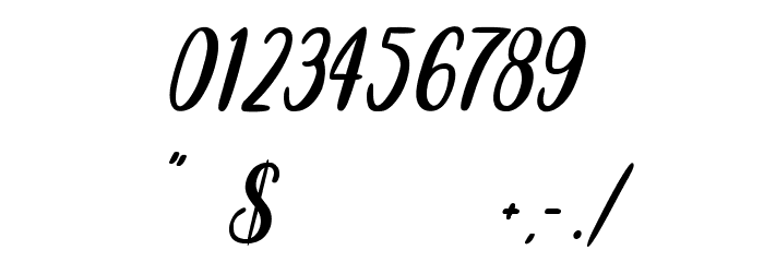 Sawasdee Font OTHER CHARS