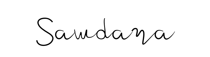 Sawdara  Frei Schriftart Herunterladen