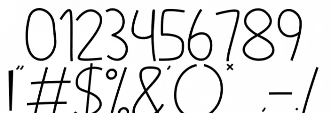 Sawdara Font OTHER CHARS