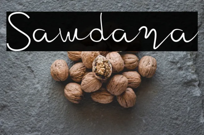 Sawdara Example 2