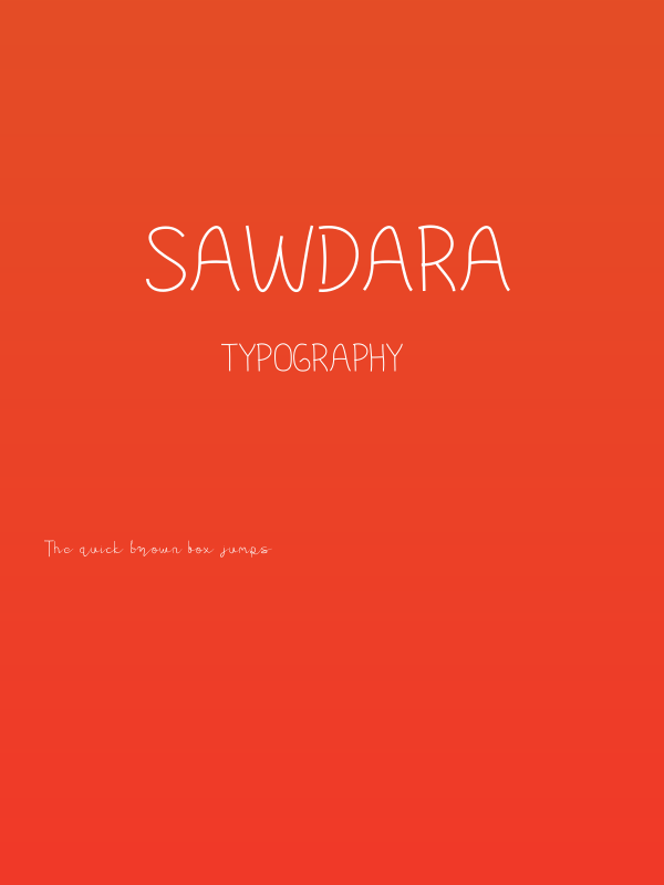 Sawdara Poster