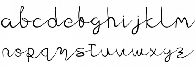 Sawdara Font LOWERCASE