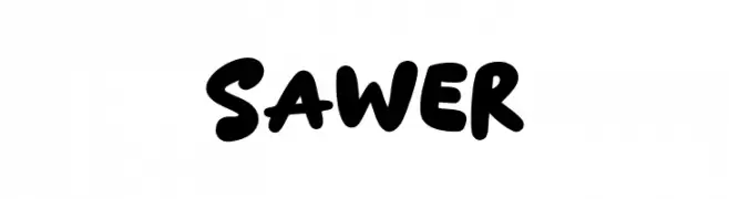 Sawer  免费字体下载