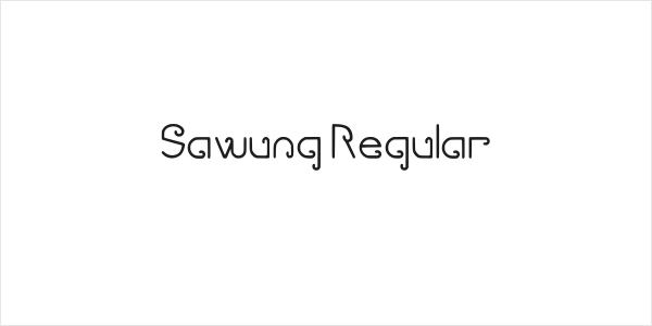 Sawung Regular Logo