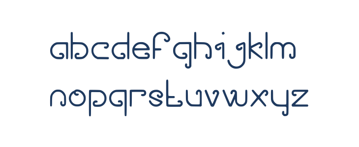 Sawung Regular Lowercase