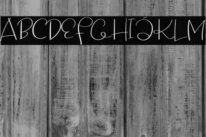 Saxophone Signature Font examples