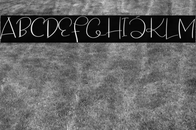 Saxophone Signature Font examples