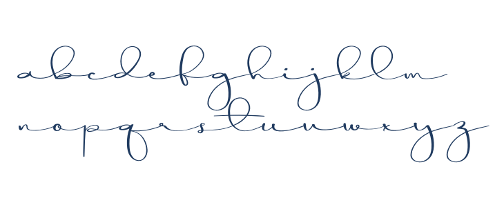 Saxophone Signature Lowercase