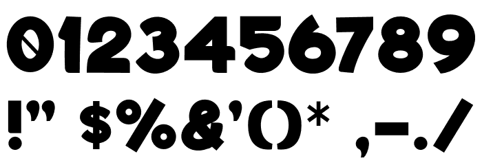 Say Comic Font OTHER CHARS