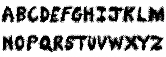 Say No To Drugs Font LOWERCASE