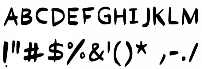 Say That You Remember Regular 字体 其它煤焦