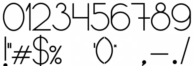 SaySomething Font OTHER CHARS