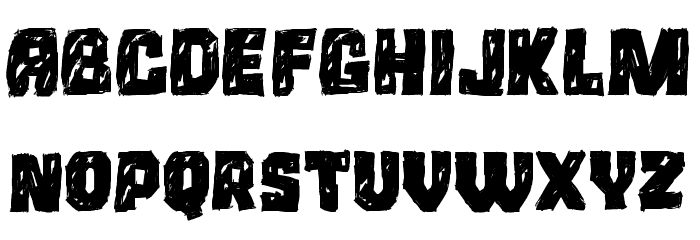 Saya Satpol Font LOWERCASE