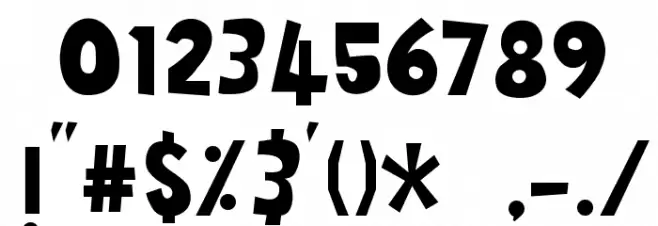 Sayang_MakAbah Font OTHER CHARS