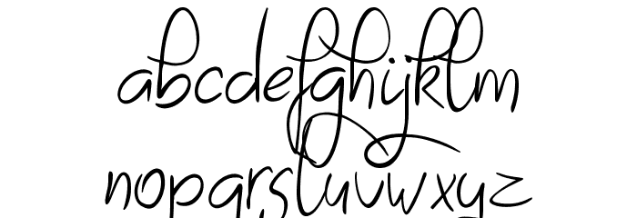 Sayes Demo Font LOWERCASE