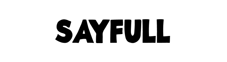 Sayfull  免费字体下载