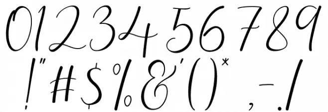 Sayidah Font OTHER CHARS