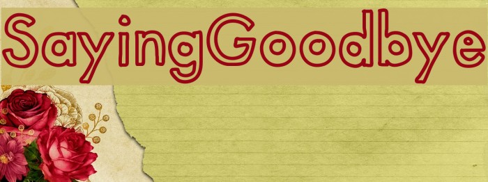 SayingGoodbye Font examples