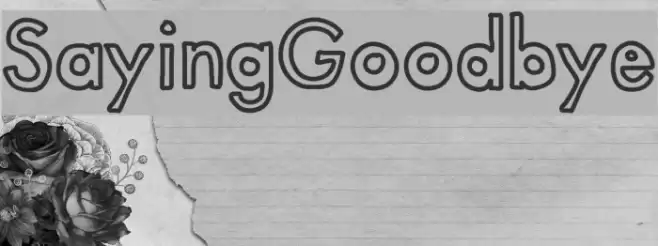 SayingGoodbye خط examples