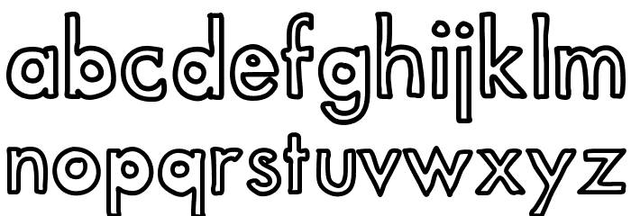 SayingGoodbye Font LOWERCASE