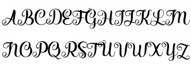 Saylina Шрифта ВЕРХНИЙ