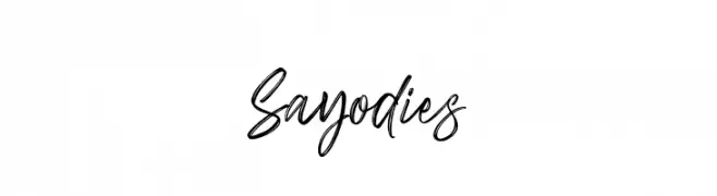 Sayodies  baixar fontes gratis