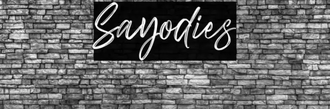 Sayodies Font examples