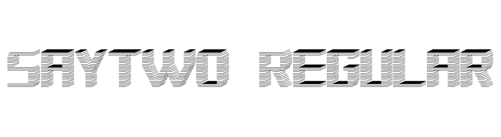 Saytwo Regular  フリーフォントのダウンロード