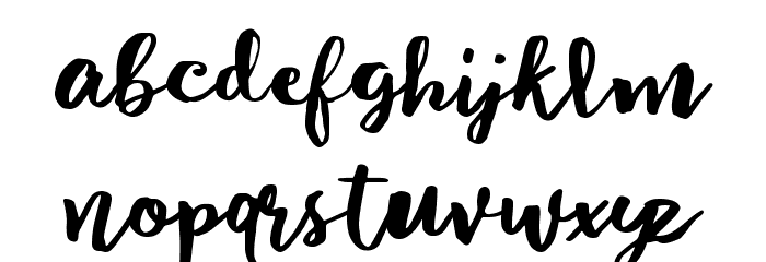Sayur Koool Font LOWERCASE
