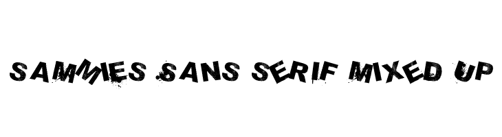 saMmiEs Sans serIf MixeD Up  Frei Schriftart Herunterladen