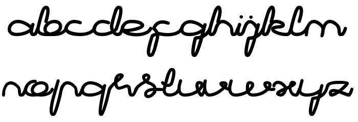 sa Font LOWERCASE