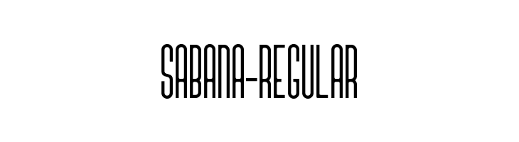 sabana-Regular  font caratteri gratis