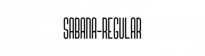 sabana-Regular  Descarca Fonturi Gratis