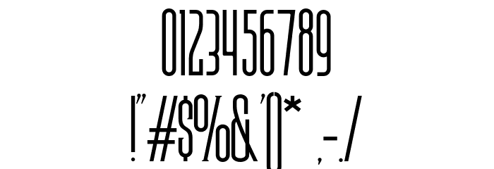 sabana-Regular Font OTHER CHARS