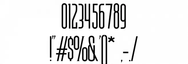 sabana-Regular Font Alte caractere