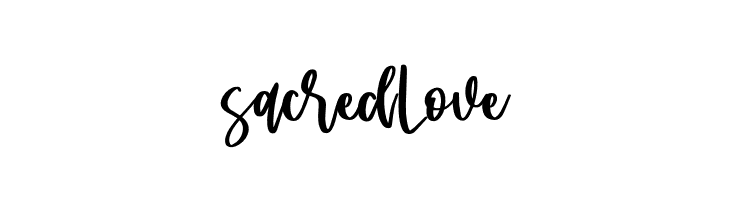 sacredLove  font caratteri gratis