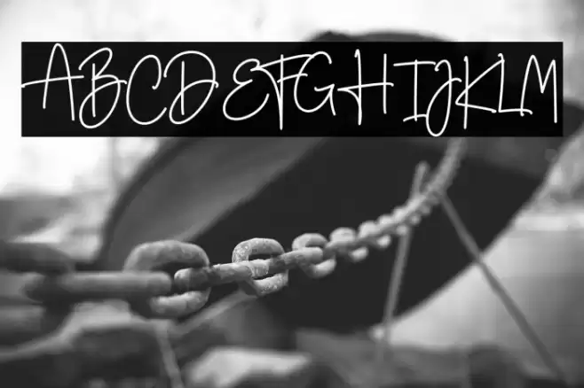 sad boy Font examples